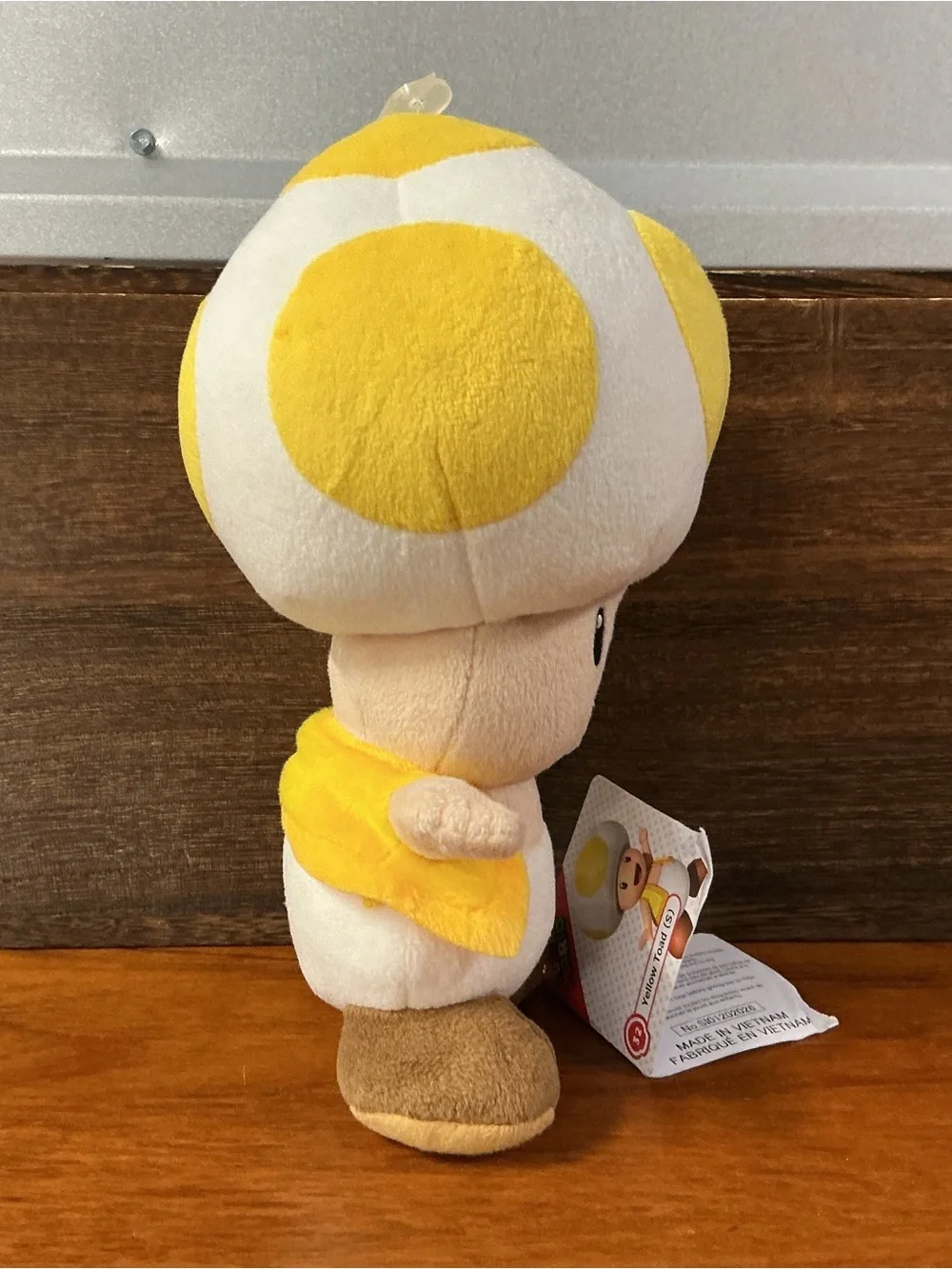 Little Buddy Nintendo Super Mario 32 Yellow Toad Plush